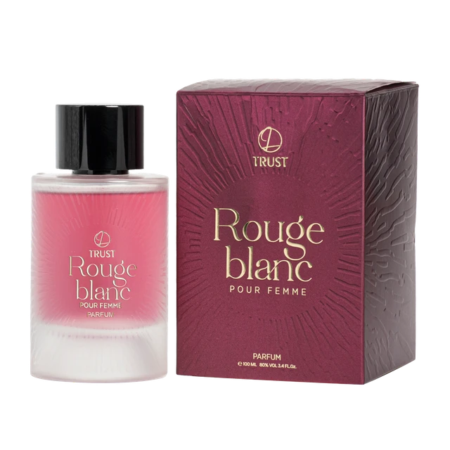 پرفیوم زنانه تراست مدل Rouge Blanc